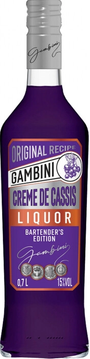 Gambini Creme de Cassis 0.7 photo 1