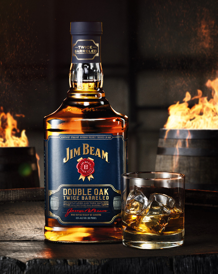 Jim Beam Double OAK 0,7 photo 3