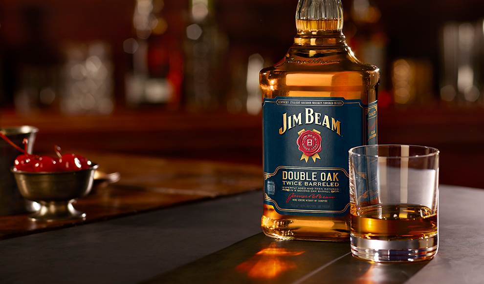 Jim Beam Double OAK 0,7 photo 2