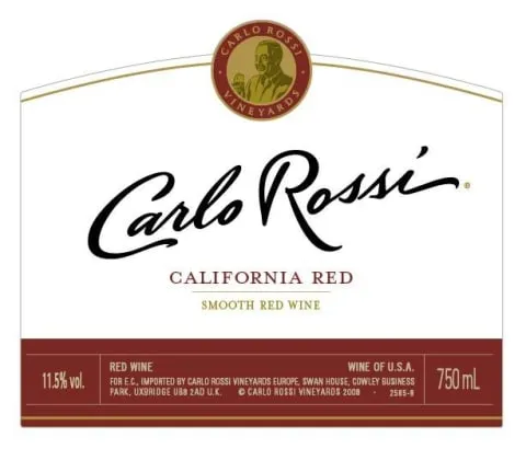 Carlo Rossi California Red photo 2