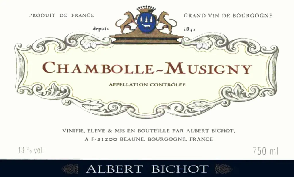 Albert Bichot Chambolle-Musigny 2016 photo 2