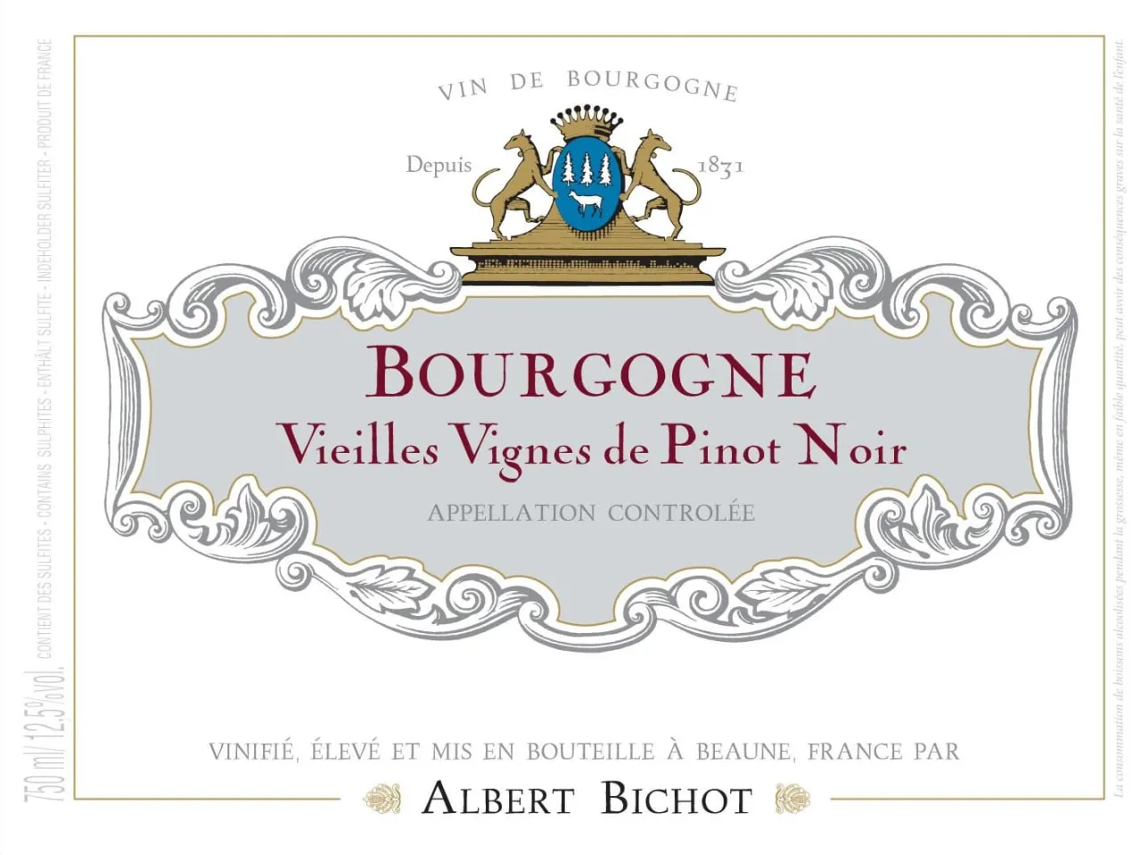 Albert Bichot Bourgogne Pinot Noir Vieilles Vignes photo 2