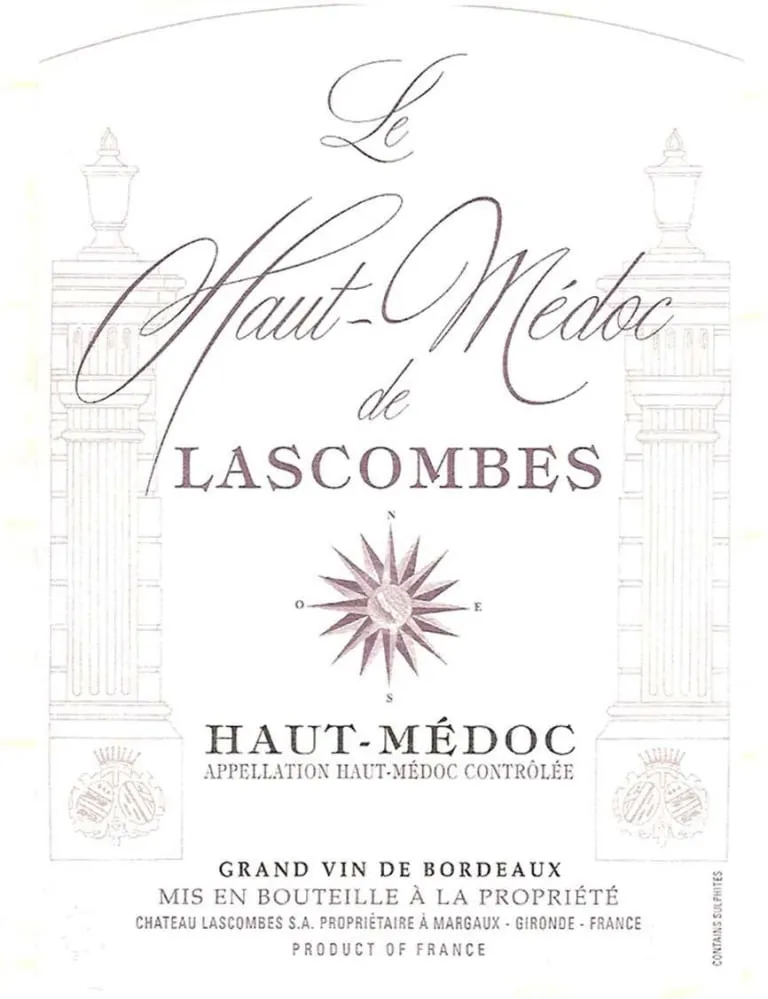 Chateau Lascombes Le Haut-Medoc de Lascombes photo 2