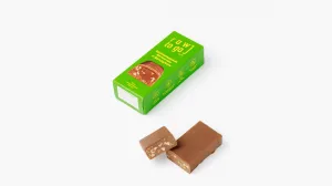 Raw To Go Шоколадный батончик с фундуком, 45г photo