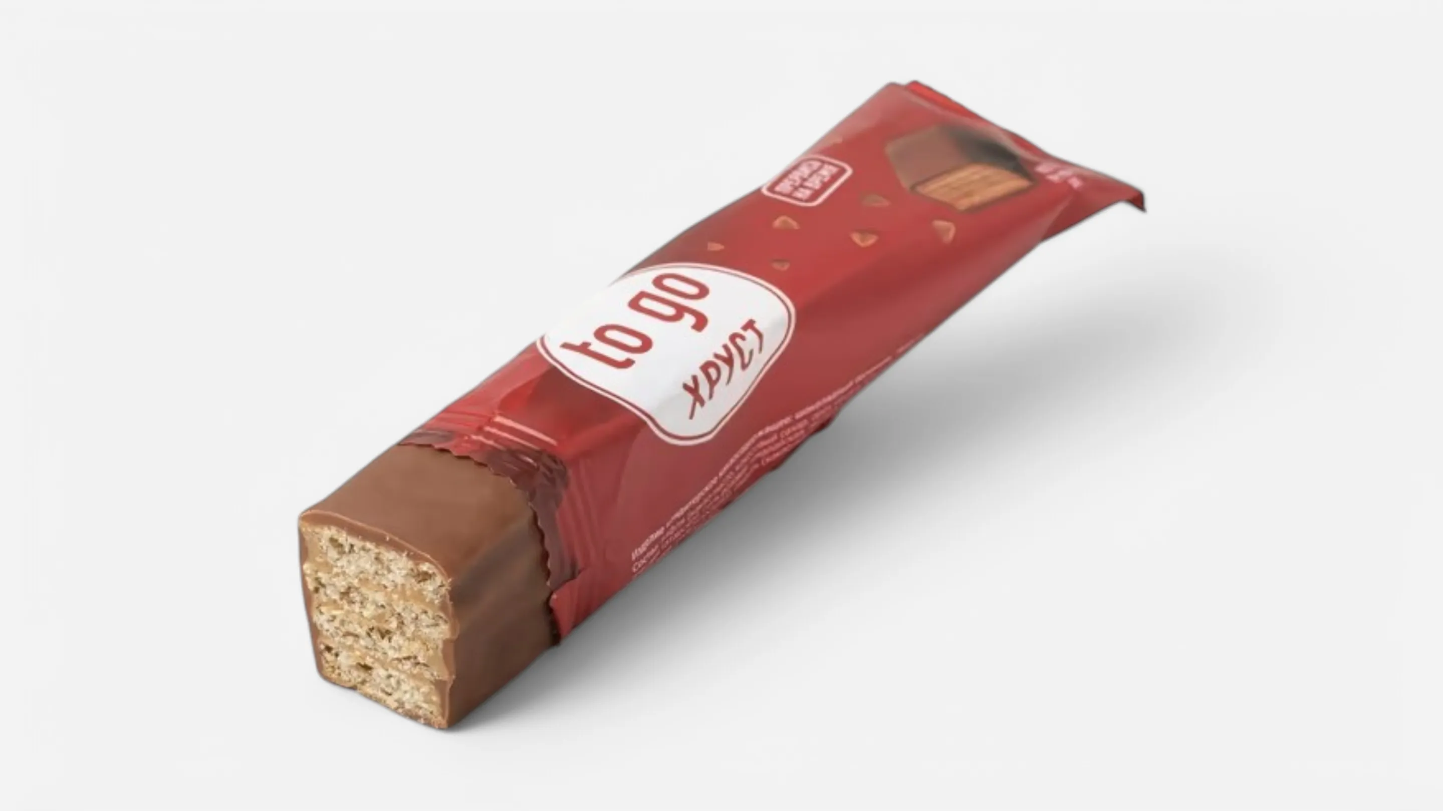 Raw To Go Шоколадный батончик Хруст, 30г photo 1