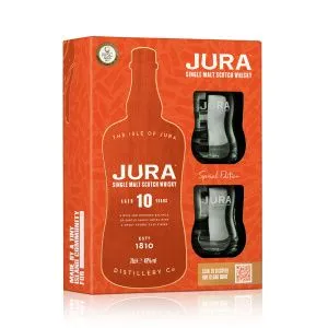 Jura 10YO 0,7 + 2 Glasses photo