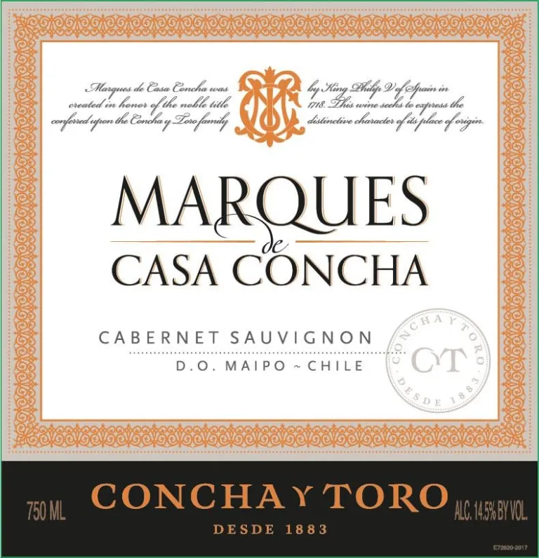 Marques de Casa Concha Cabernet Sauvignon photo 2